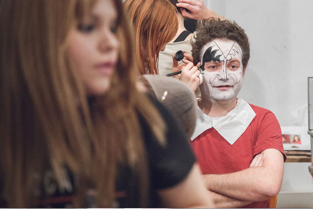 Colla A Tope Carnestoltes Carnaval de Sitges 2014 Cazcarra Maquillaje